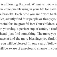 Small Bead Charmed Jade Blessing Bracelet