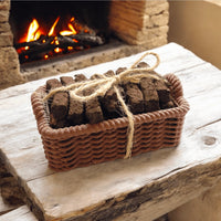 Irish Turf/Peat Incense 28 Piece basket