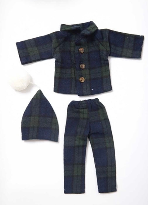 Elf on the Shelf Irish Christmas Pajama Set