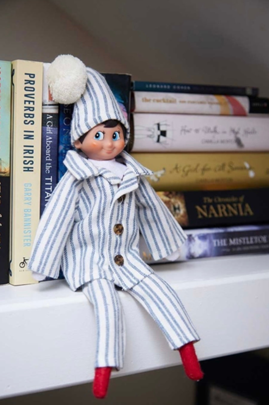 Elf on the Shelf Irish Christmas Pajama Set