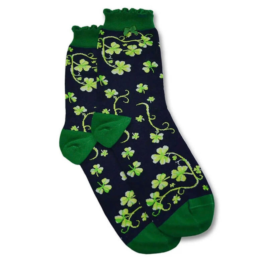 Ladies Shamrock Socks