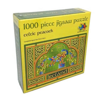 Celtic Peacock 1000 Piece Jigsaw Puzzle