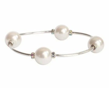 Blessing Bracelet-White Pearl Large Size