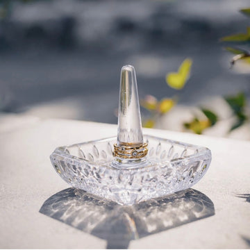 Waterford Lismore Square Ring Holder