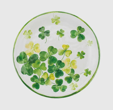 Shamrock Melamine 9" Plate