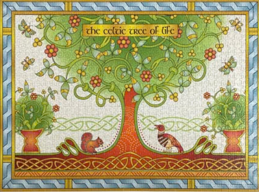 The Celtic Tree of Life 1000 Piece Jigsaw Puzzle