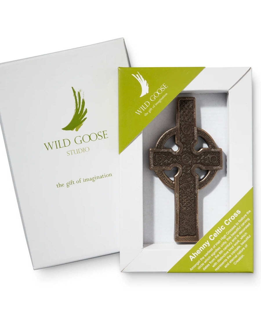 Wild Goose Ahenny Celtic Cross