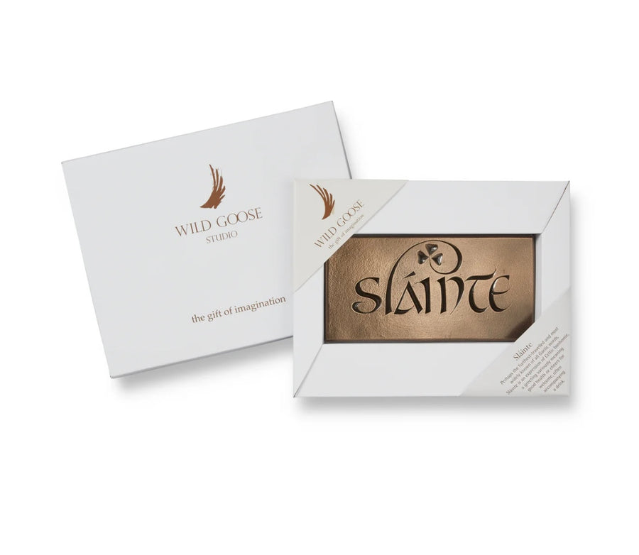 Wild Goose Slainte Plaque