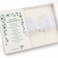 Celtic Cross Baby Keepsake Headband