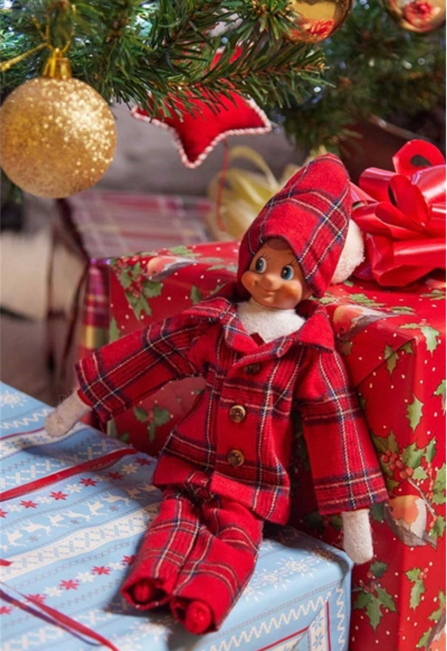 Elf on the Shelf Irish Christmas Pajama Set