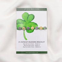 My Saint My Hero St. Patrick's Blessing Bracelet